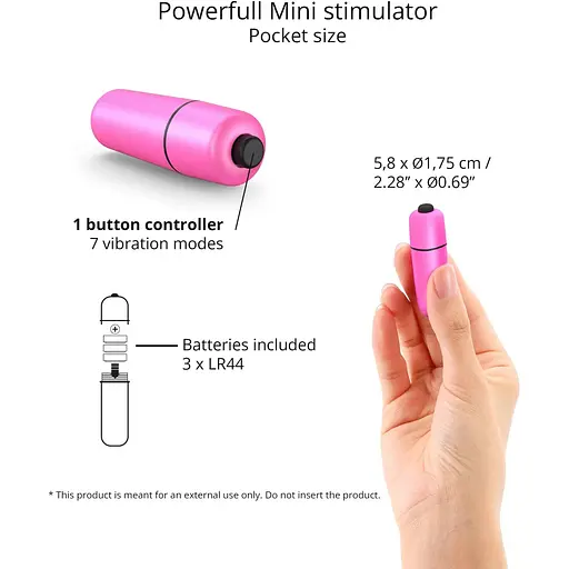 Віброкуля Love To Love Waouhhh - Danger Pink - фото 2