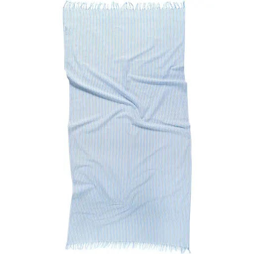 Полотенце Lotus Home Pestemal Argosa stripe 85х175 см голубой (svt-2000022344197)