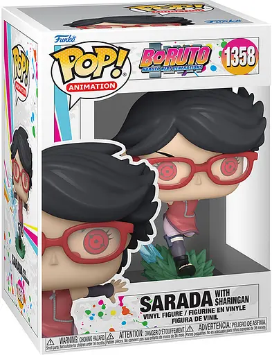 Фігурка Funko Pop Фанк Поп Boruto Боруто Sarada Uchiha Сарада Учиха 10 см B SU 1358 - фото 3