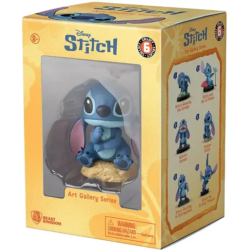 Коллекционная фигурка Yume Hero Box Stitch Стич задумался (15844) - фото 5