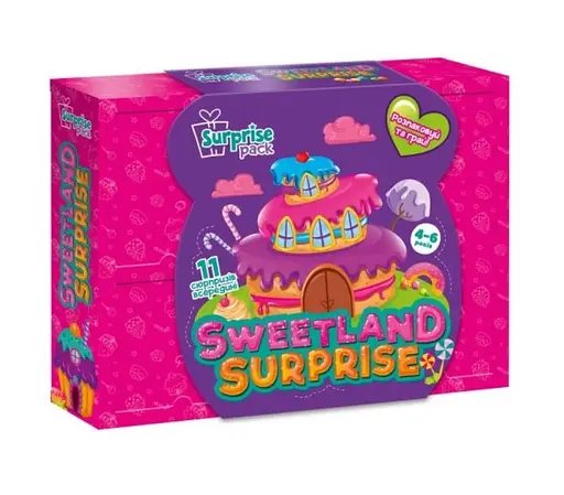 Набір для творчості з сюрпризами Королівство солодощів, VT8080-04 (українською)