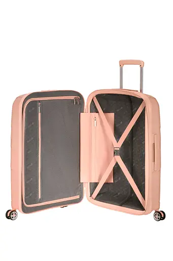 Валіза 67 См American Tourister STARVIBE METALLIC PEACH 67х46х27(30) MD5*76003 - фото 2