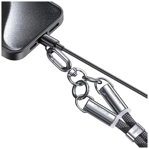 Дата кабель-шнурок Usams US-SJ746 Type-C to Lightning 30W (1.2m) Black - фото 5