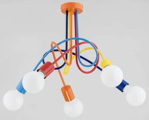 Люстра разноцветная лофт ALFA Tango Color 28265 - фото 1