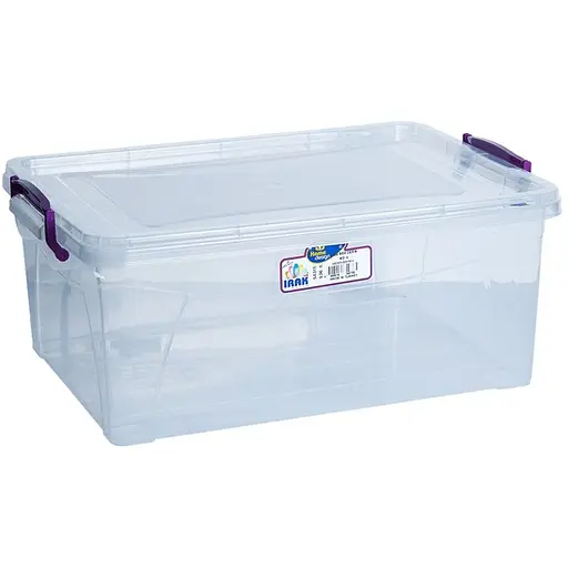 Контейнер Irak Plastik Hide прямокутний 10 л прозорий (00-00004653)