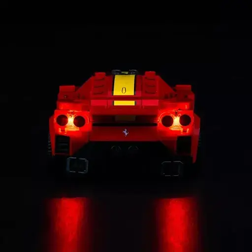Набір світлодіодних ліхтарів для Lego 76914 Speed Champions Ferrari 812 Competizione - фото 5