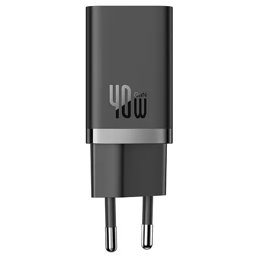 МЗП Baseus GaN5 Pro OS + Type-C to Type-C 40W (CCGP18010) Black