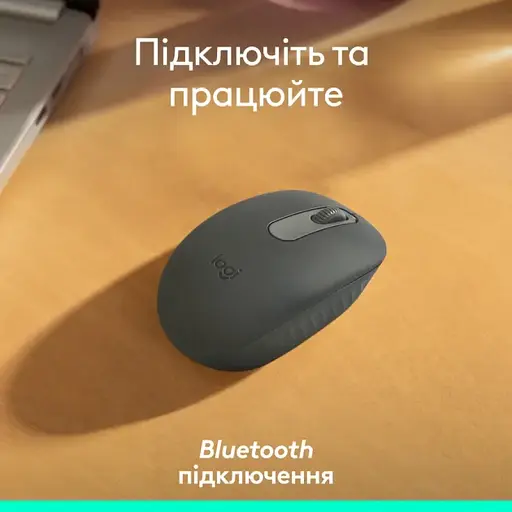 Мышь LOGITECH M196 Graphite 910-007459 - фото 2