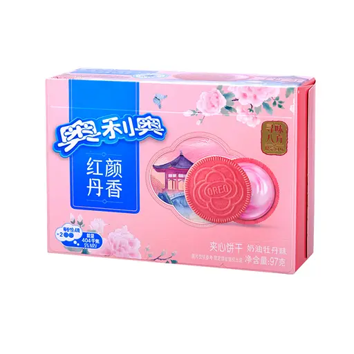 Печиво Oreo зі смаком Піонів SDW Peony Blossom, 97 г