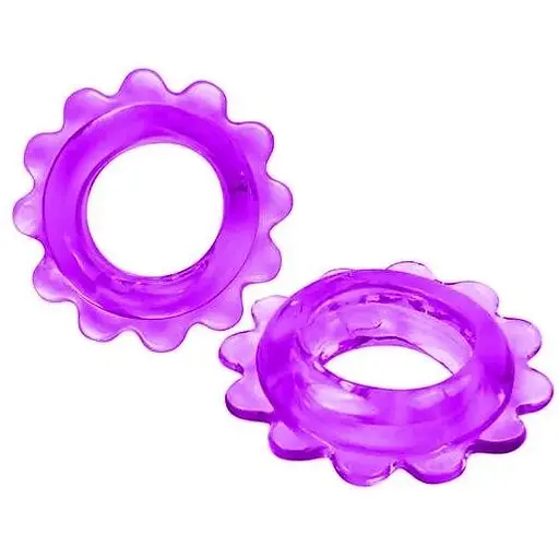 Кольцо эрекционное SKN AR017 (1 шт.), Голубой - фото 3