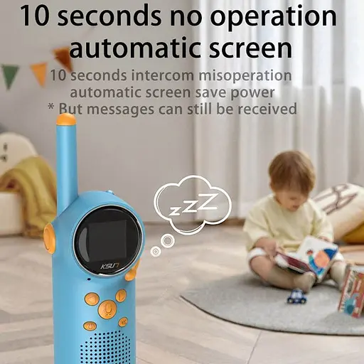 Рация DK Kids Walkie Talkie Rocket D22 Blue+Pink [136242] - фото 6