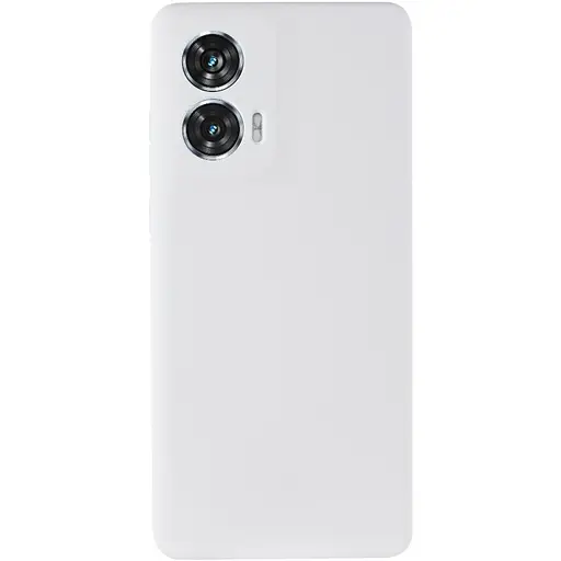 Чехол Silicone Cover Lakshmi Full Camera (AA) для Motorola Edge 50 Fusion Белый / White - фото 2
