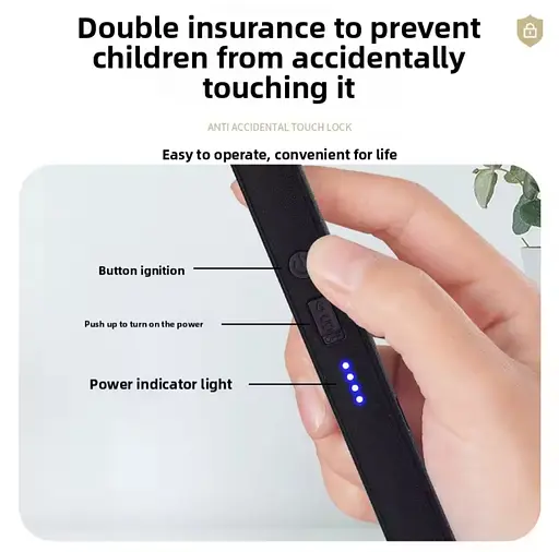 USB-заряджаєма імпульсна/дугова електрозапальничка - фото 3