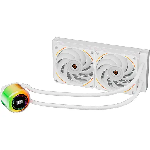 Система водяного охлаждения 1stPlayer CC-240 White (CC-240-WH) [143330] - фото 3