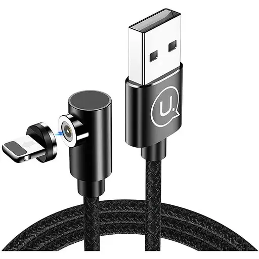 Кабель Usams Магнитный Lightning Right-angle Magnetic Charging Cable U54 US-SJ444 1 м 2A