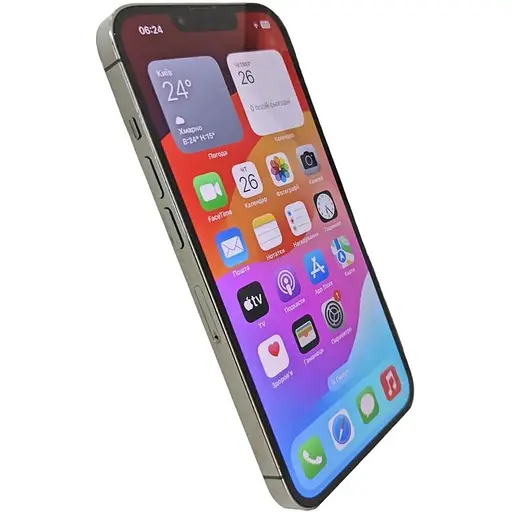 Смартфон Apple iPhone 13 Pro 128Gb Graphite A2638 (MLVV3ZD/A) (R2612GJV4D) Б/В - фото 1