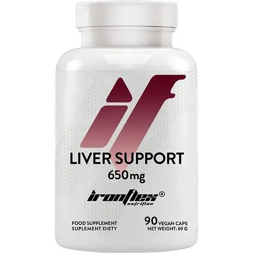Підтримка печінки IronFlex Liver Support, 90 вегакапсул