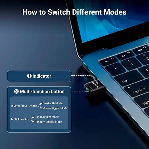 Bluetooth-адаптер Ugreen BT301 Bluetooth V 5.3 Adapter Black (35994) [141937] - фото 5