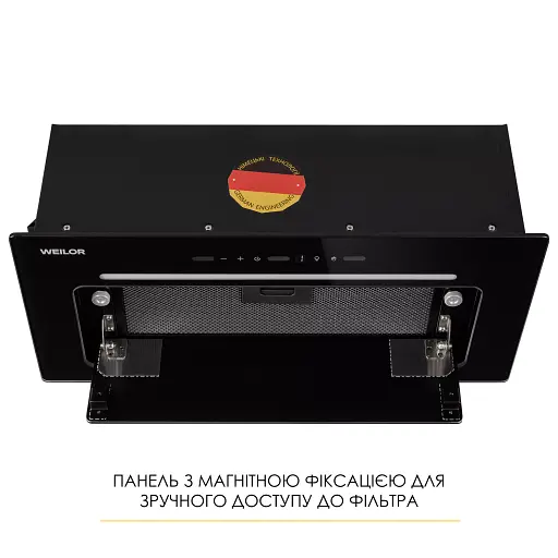 Вытяжка полновстраиваемая WEILOR LUMINA WBG 66 BLACK - фото 10