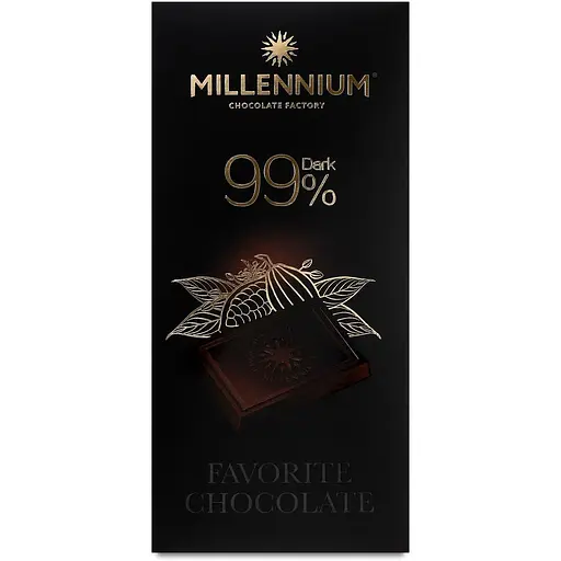 Уцінка. Шоколад Millennium Favorite чорний 99% 100 г (843942)  