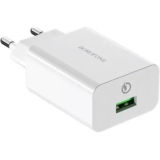Зарядний пристрій швидкого заряджання Borofone BA21A 18w - фото 1