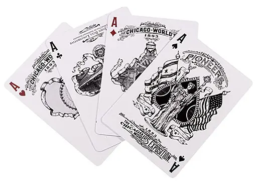 Карти гральні Cartamundi Ellusionist Pioneers Marked (red) (PC_ELPMR) - фото 7