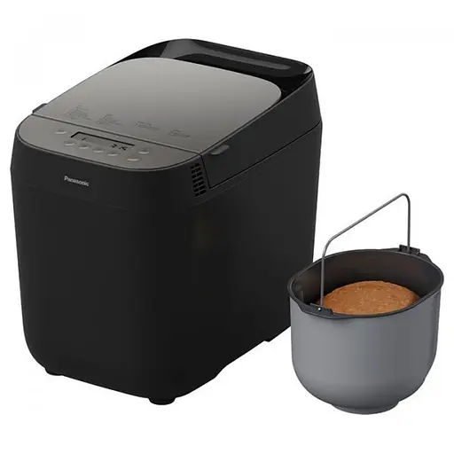 Panasonic Хлебопечка 700Вт программ-18 максимальный вес -1 кг форма-круг пластик черный - фото 9