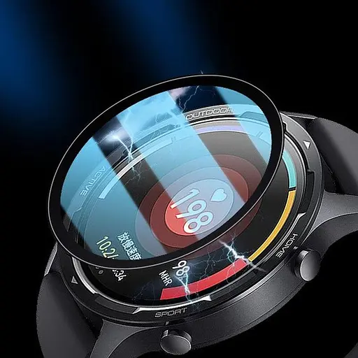 Защитная пленка VSKEY с рамкой для смарт-часов Xiaomi Watch S1 Active 1 шт. - фото 6