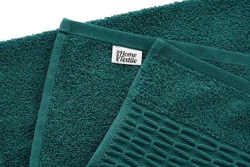 Набор полотенец махровых Ardesto Lotus 50х90 см 70х140 см 2 шт. 100% хлопок изумрудный (ART2357EM)  - фото 6