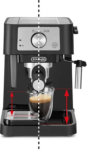 Кофейварка рожковая DELONGHI Stilosa EC260.BK Черный UA - фото 3