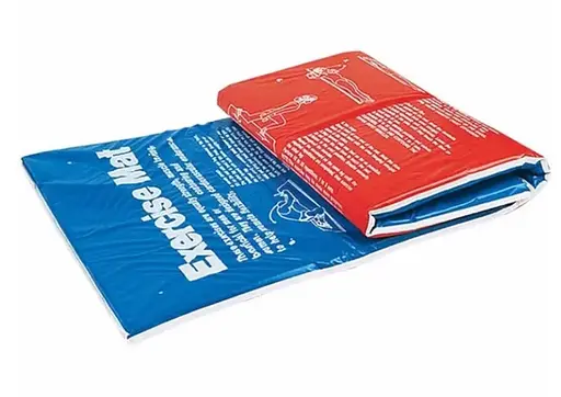 Коврик спортивный Toorx Padded Exercise 181 х 60 х 2,5 см с антискользящей поверхностью Blu/Rosso (MAT-GE) - фото 1