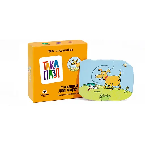 Пазли для дітей Така Мака Така Пазл Песик 6 елементів (170001-UA) - фото 3