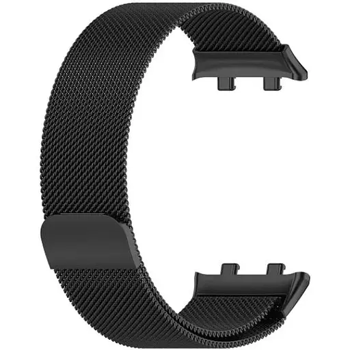 Ремінець DK Metal Milanese Loop Magnetic для Oppo Watch 41mm (black) - фото 3