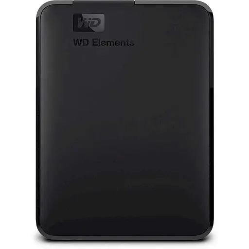 Зовнішній жорсткий диск Western Digital 1Tb WD Elements Black (WDBUZG0010BBK-WESN) - фото 1