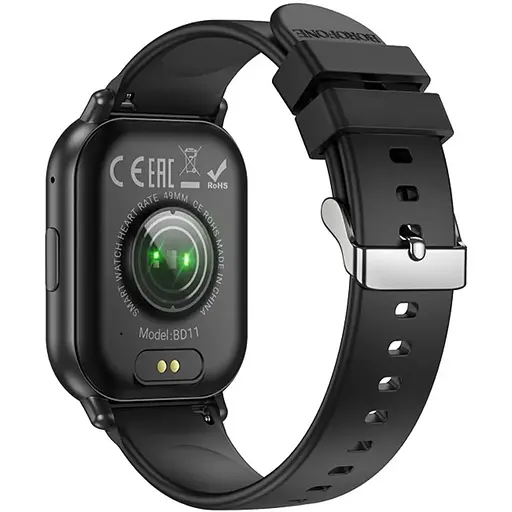 Смарт-годинник BOROFONE BD11 Smart sports watch (call version) Black - фото 5