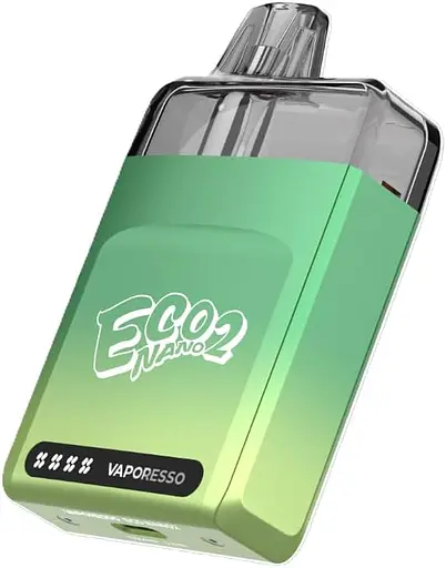Підсистема POD System Vaporesso ECO Nano 2 Pod 1000mAh 6ml Kit Misty Green (17706) - фото 4