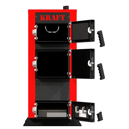 Твердопаливний котел Kraft серія E new 16 з автоматичним керуванням - фото 4