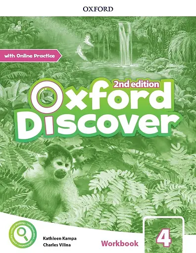 Oxford Discover Second Edition 4 Workbook with Online Practice