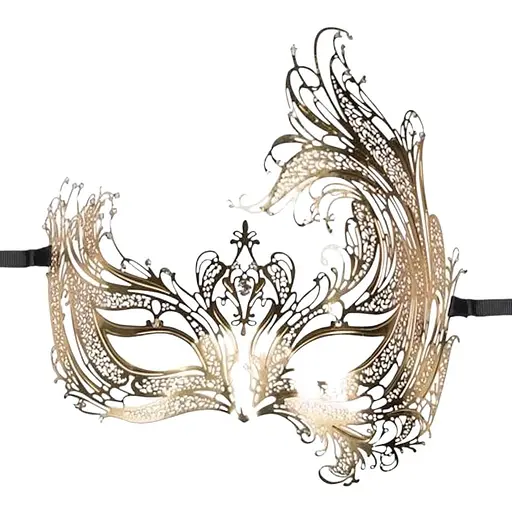 Маска на очі EasyToys Metal Mask Gold золотий
