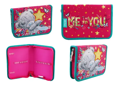 Пенал твердый 1 Сентября, одинарный без клапана, Mty, 532135