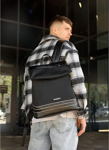 Рюкзак мужской Sambag 37х31х14 см 000305565 - фото 2