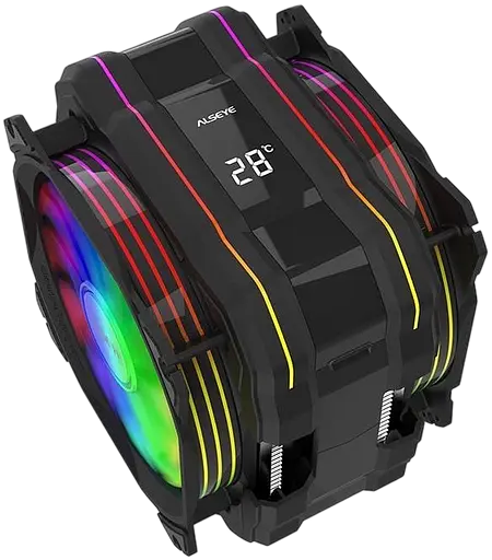 Воздушное охлаждение Alseye M120D-B-Plus II ARGB Black (AS.01.01.0044) - фото 2
