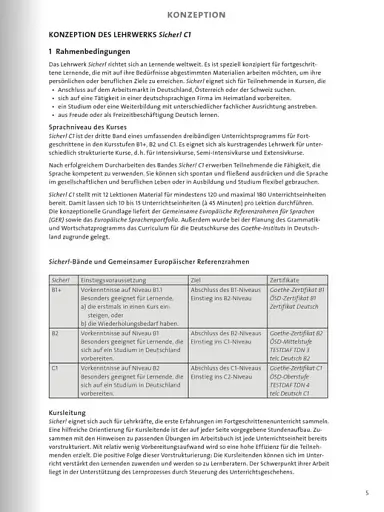 Sicher! C1 Paket Lehrerhandbuch C1.1 + C1.2 - фото 5