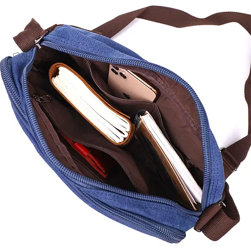 Сумка мужская Vintage 30х24х10 см sum0023529 - фото 6