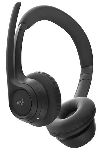 Гарнітура Logitech Zone 300 Wireless Bluetooth Headset Midnight Black (981-001407) - фото 3