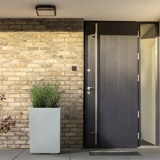 Вазон Lamela Karo 40х40х60 см серый бетон (9709922) - фото 6