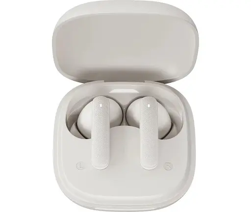 Навушники бездротові Qcy buds TWS білі - фото 4