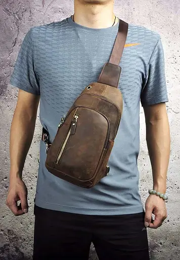 Шкіряна чоловіча сумка Bexhill 17х31х8 см sum0023784 - фото 3