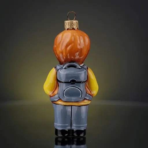 Ялинкова прикраса Різдвяні історії Школярик скло (4820001179798) - фото 4