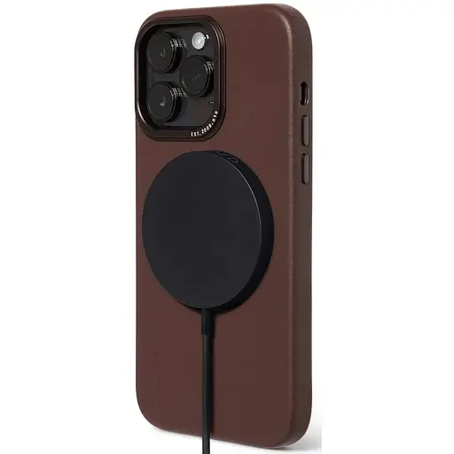 Кожаный чехол Decoded Leather Case MagSafe Apple iPhone 13 Pro Max/12 Pro Max (6.7") Chocolate Brown